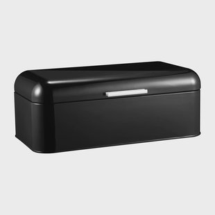 Dorre Bella broodtrommel koolstaal 23x42 cm Zwart