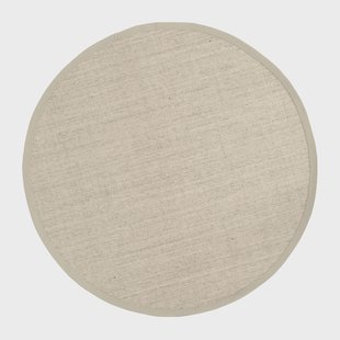 Dixie Sisal vloerkleed rond marble Ø150 cm