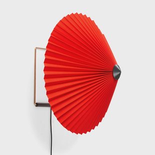 HAY Matin wall muurlamp Ø38 cm Bright red shade