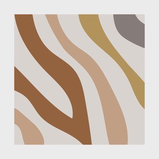 Cooee Design Gotland servetten 33x33 cm 20-pack Earth