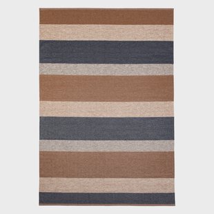 Brita Sweden Seasons vloerkleed cacao (bruin-zwart) 170x250 cm