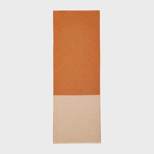 Brita Sweden Moor vloerkleed cream (crèmewit-terracotta) 70x300 cm