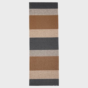 Brita Sweden Seasons vloerkleed cacao (bruin-zwart) 70x150 cm