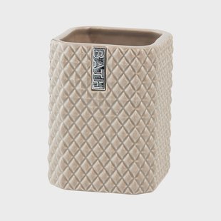 Lene Bjerre Marion tandenborstelbeker 10,5 cm Driftwood-silver