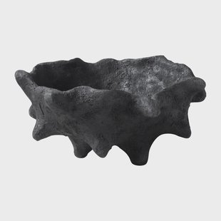 Mette Ditmer Art piece kastanje Ø20 cm Black