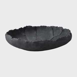 Mette Ditmer Art piece patch schaal Ø35 cm Black