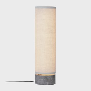 GUBI Unbound tafellamp Canvas-grijs marmer