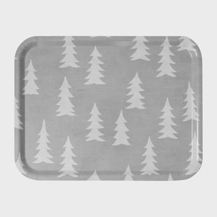 Fine Little Day Gran dienblad 33x43 cm Grijs-wit