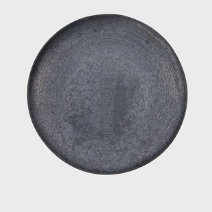 House Doctor Pion serveerschotel Ø36 cm Zwart-bruin
