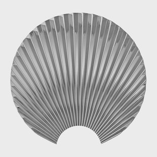 AYTM Concha haak zilver M