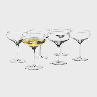 Holmegaard Cabernet cocktailglas 29 cl 6-pack Transparant