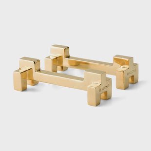 KLONG Signe bestekbakje 2-pack Messing