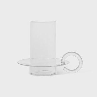 Ferm Living Luce waxinelichtjeshouder Clear