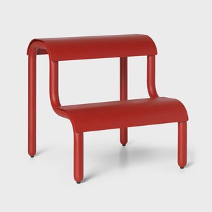 Ferm Living Up opstapje Poppy Red