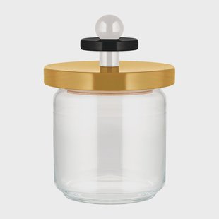 Alessi Twergi opbergpot 0,75 L Geel