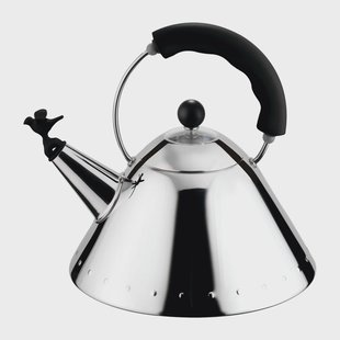 Alessi Alessi 9093 fluitketel Zwart-vogel