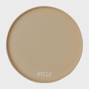 Design Letters Design Letters favoriet bord Ø22 cm Hygge-beige