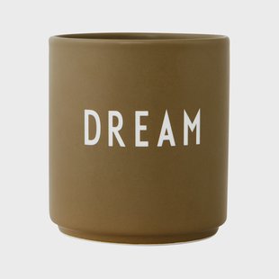 Design Letters Design Letters favoriete mok 25 cl Dream-olive