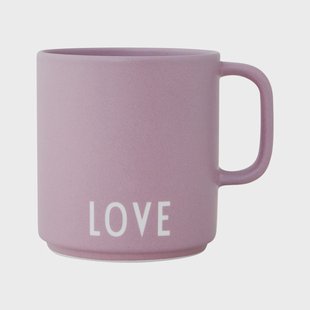 Design Letters Design Letters lievelingsbeker met oor 25 cl Love-lavender
