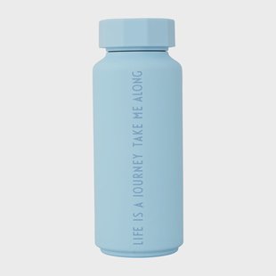 Design Letters Design Letters thermosfles special edition Light blue-life Design Letters Design Letters thermosfles special edition Light blue-life