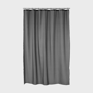 Etol Design Match Douchegordijn 200x240 cm extra hoog (grafiet)