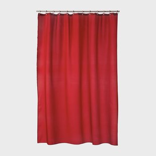 Etol Design Match Douchegordijn 200x240 cm extra hoog (rood)