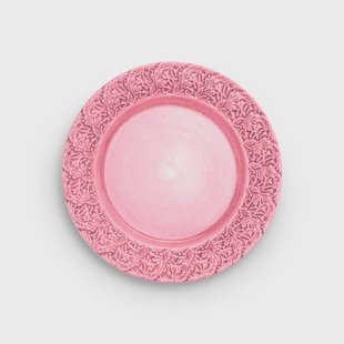 Mateus Lace bord, 25 cm Roze