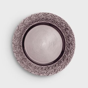 Mateus Lace bord, 25 cm Pruim