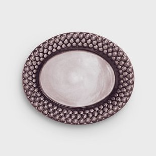 Mateus Bubbles ovaal bord, 20 cm Pruim