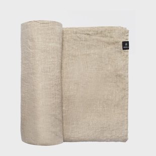 Himla Sunshine tafelkleed 145x330 cm Oatmeal (natuur)