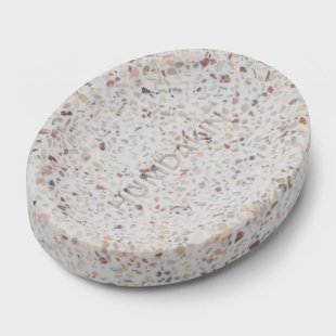 Humdakin Humdakin Terrazzo zeepbakje 10x13 cm White-brown