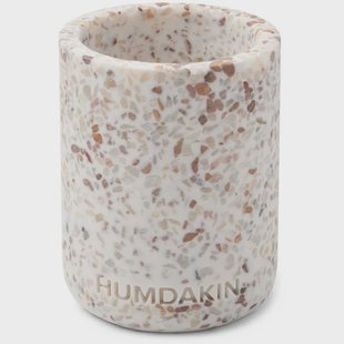 Humdakin Humdakin Terrazzo tandenborstelbeker 10 cm White-brown