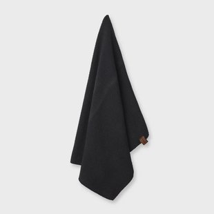 Humdakin Humdakin Knitted theedoek 45x70 cm Coal