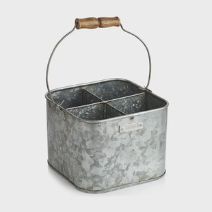 Humdakin Humdakin zink bucket opbergdoos 25x25 cm