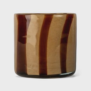 Byon Calore waxinelichtjeshouder XS Ø10 cm Brown-beige