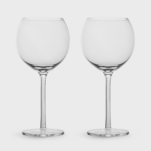 Sagaform Saga wijnglas 2-pack Transparant