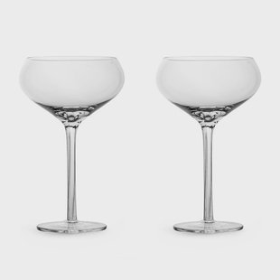 Sagaform Saga cocktailglas 2-pack Transparant