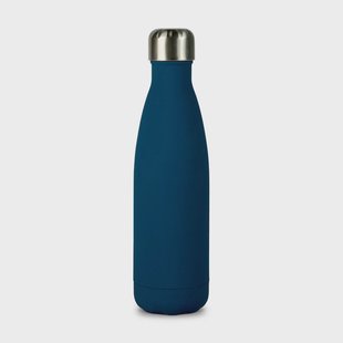 Sagaform To Go stalen fles 50 cl. Blauw