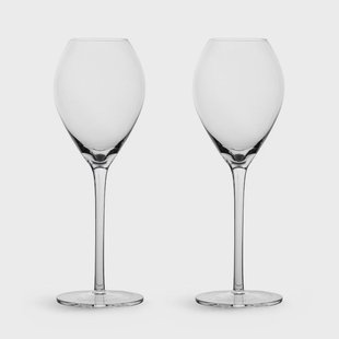 Sagaform Saga champagneglas 2-pack Transparant