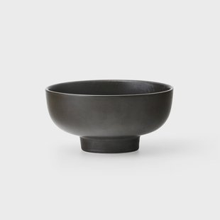 Audo Copenhagen New Norm kom op voet Ø12 cm Donker geglazuurd