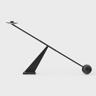 Audo Copenhagen Interconnect kandelaar 70 cm Zwart