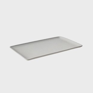 Aida Raw bord 31,5 x 20 cm. Arctic white