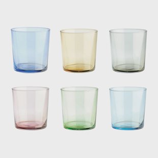 Aida Café drinkglas multi 6-pack
