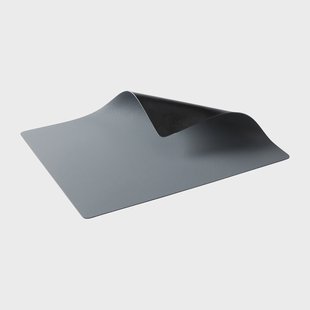 Aida Quadro placemat dubbelzijdig 35x39 cm Black-grey