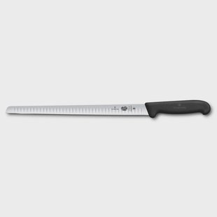 Victorinox Fibrox zalmmes gekarteld 30 cm Roestvrij staal