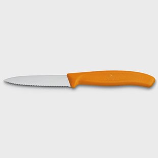 Victorinox Swiss Classic groente-/schilmes gekarteld 8 cm Oranje