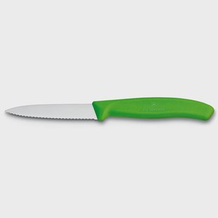 Victorinox Swiss Classic groente-/schilmes gekarteld 8 cm Groen