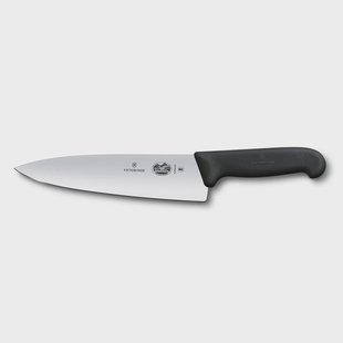Victorinox Fibrox koksmes extra breed 20 cm Roestvrij staal