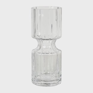 Broste Copenhagen Hyacint glazen vaas 20 cm Clear