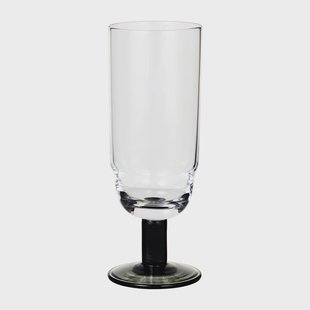 Broste Copenhagen Nordic Bistro champagneglas 20 cl Clear-smoke stem